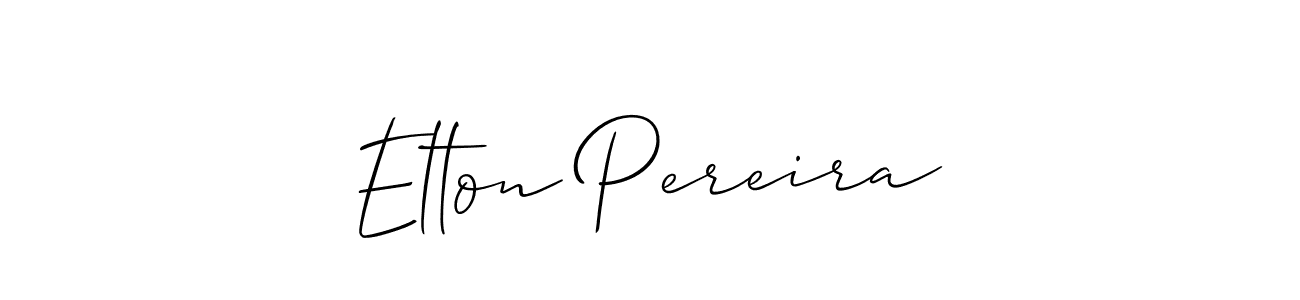 if you are searching for the best signature style for your name Elton Pereira. so please give up your signature search. here we have designed multiple signature styles  using Allison_Script. Elton Pereira signature style 2 images and pictures png