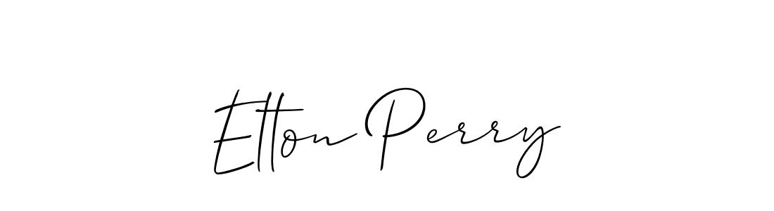 if you are searching for the best signature style for your name Elton Perry. so please give up your signature search. here we have designed multiple signature styles  using Allison_Script. Elton Perry signature style 2 images and pictures png