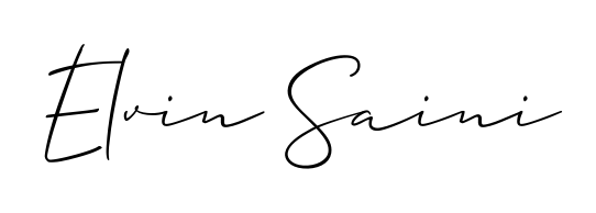 Also we have Elvin Saini name is the best signature style. Create professional handwritten signature collection using Allison_Script autograph style. Elvin Saini signature style 2 images and pictures png