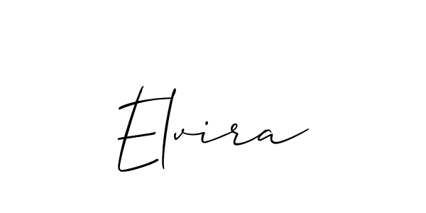 It looks lik you need a new signature style for name Elvira. Design unique handwritten (Allison_Script) signature with our free signature maker in just a few clicks. Elvira signature style 2 images and pictures png
