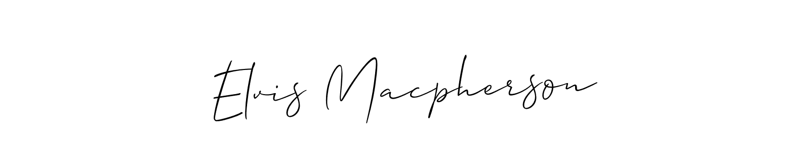 Here are the top 10 professional signature styles for the name Elvis Macpherson. These are the best autograph styles you can use for your name. Elvis Macpherson signature style 2 images and pictures png