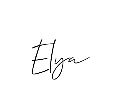 This is the best signature style for the Elya name. Also you like these signature font (Allison_Script). Mix name signature. Elya signature style 2 images and pictures png