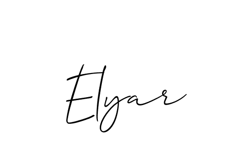 Here are the top 10 professional signature styles for the name Elyar. These are the best autograph styles you can use for your name. Elyar signature style 2 images and pictures png
