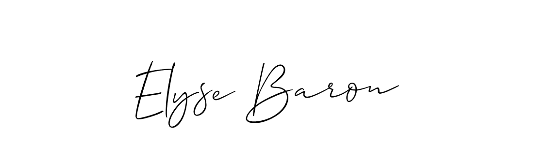 Check out images of Autograph of Elyse Baron name. Actor Elyse Baron Signature Style. Allison_Script is a professional sign style online. Elyse Baron signature style 2 images and pictures png