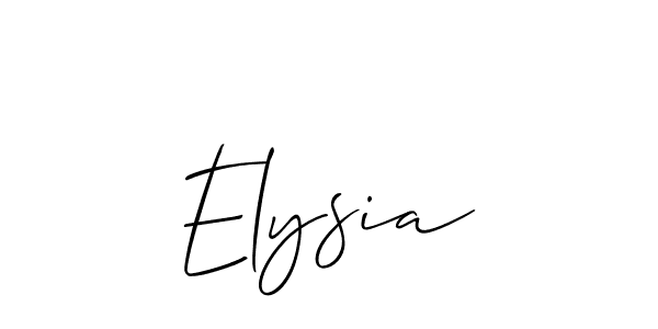 Make a beautiful signature design for name Elysia. Use this online signature maker to create a handwritten signature for free. Elysia signature style 2 images and pictures png