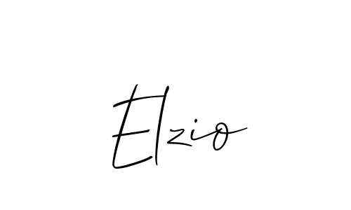 Once you've used our free online signature maker to create your best signature Allison_Script style, it's time to enjoy all of the benefits that Elzio name signing documents. Elzio signature style 2 images and pictures png