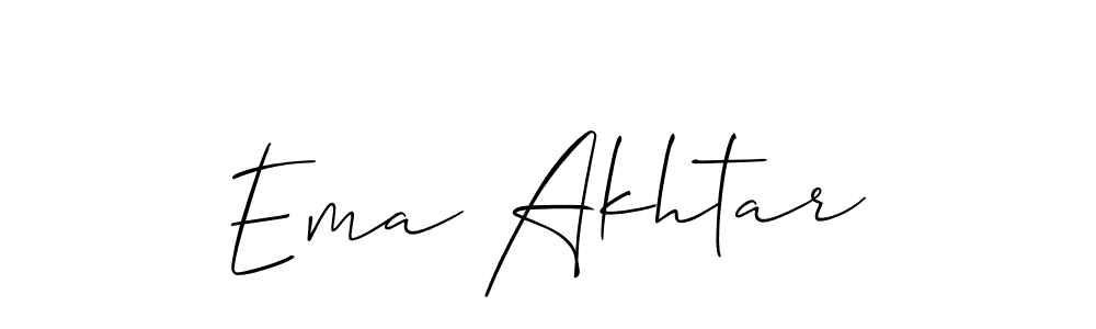 You can use this online signature creator to create a handwritten signature for the name Ema Akhtar. This is the best online autograph maker. Ema Akhtar signature style 2 images and pictures png