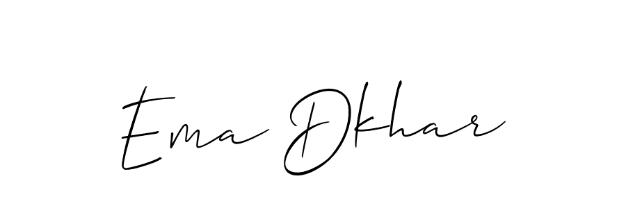 Here are the top 10 professional signature styles for the name Ema Dkhar. These are the best autograph styles you can use for your name. Ema Dkhar signature style 2 images and pictures png