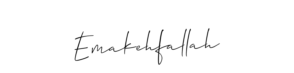 Similarly Allison_Script is the best handwritten signature design. Signature creator online .You can use it as an online autograph creator for name Emakehfallah. Emakehfallah signature style 2 images and pictures png