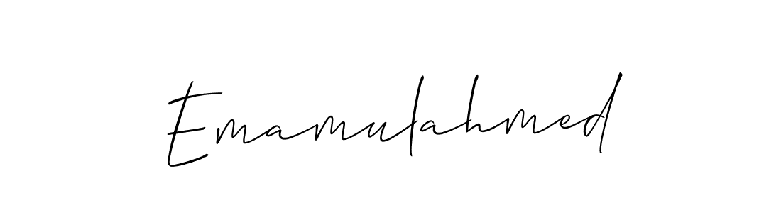 Best and Professional Signature Style for Emamulahmed. Allison_Script Best Signature Style Collection. Emamulahmed signature style 2 images and pictures png