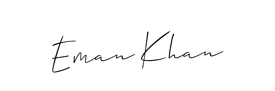 Similarly Allison_Script is the best handwritten signature design. Signature creator online .You can use it as an online autograph creator for name Eman Khan. Eman Khan signature style 2 images and pictures png