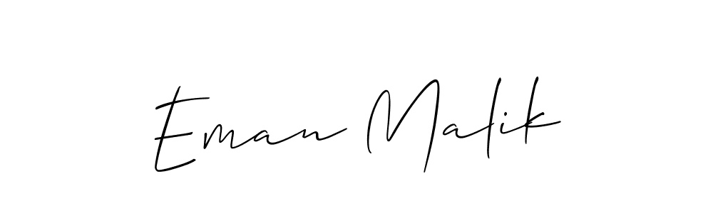 Best and Professional Signature Style for Eman Malik. Allison_Script Best Signature Style Collection. Eman Malik signature style 2 images and pictures png