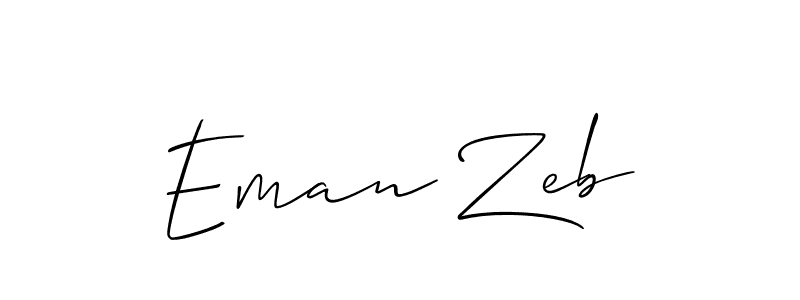 You can use this online signature creator to create a handwritten signature for the name Eman Zeb. This is the best online autograph maker. Eman Zeb signature style 2 images and pictures png