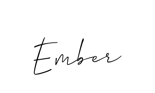 Make a short Ember signature style. Manage your documents anywhere anytime using Allison_Script. Create and add eSignatures, submit forms, share and send files easily. Ember signature style 2 images and pictures png