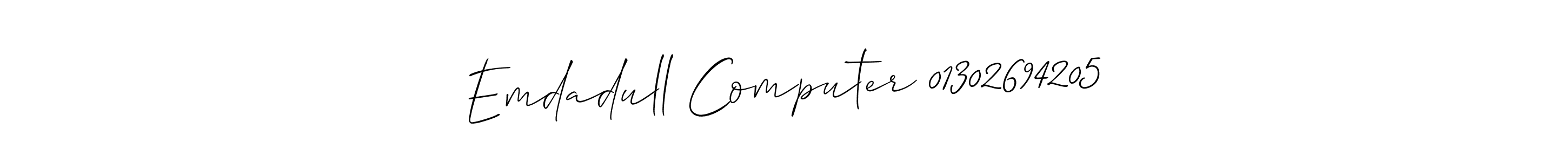 Once you've used our free online signature maker to create your best signature Allison_Script style, it's time to enjoy all of the benefits that Emdadull Computer 01302694205 name signing documents. Emdadull Computer 01302694205 signature style 2 images and pictures png