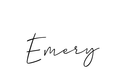 Also You can easily find your signature by using the search form. We will create Emery name handwritten signature images for you free of cost using Allison_Script sign style. Emery signature style 2 images and pictures png