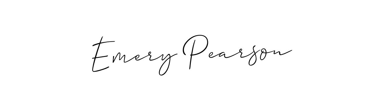 This is the best signature style for the Emery Pearson name. Also you like these signature font (Allison_Script). Mix name signature. Emery Pearson signature style 2 images and pictures png