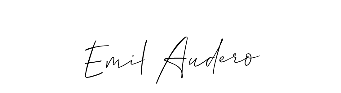 if you are searching for the best signature style for your name Emil Audero. so please give up your signature search. here we have designed multiple signature styles  using Allison_Script. Emil Audero signature style 2 images and pictures png