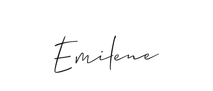 Here are the top 10 professional signature styles for the name Emilene. These are the best autograph styles you can use for your name. Emilene signature style 2 images and pictures png