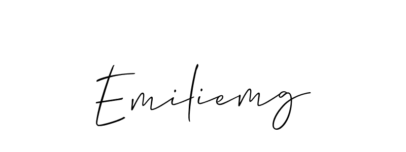 This is the best signature style for the Emiliemg name. Also you like these signature font (Allison_Script). Mix name signature. Emiliemg signature style 2 images and pictures png