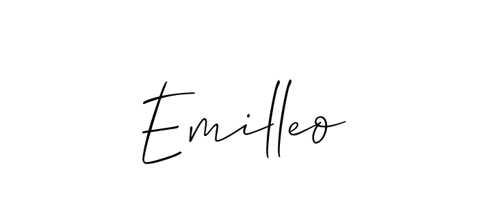 Here are the top 10 professional signature styles for the name Emilleo. These are the best autograph styles you can use for your name. Emilleo signature style 2 images and pictures png