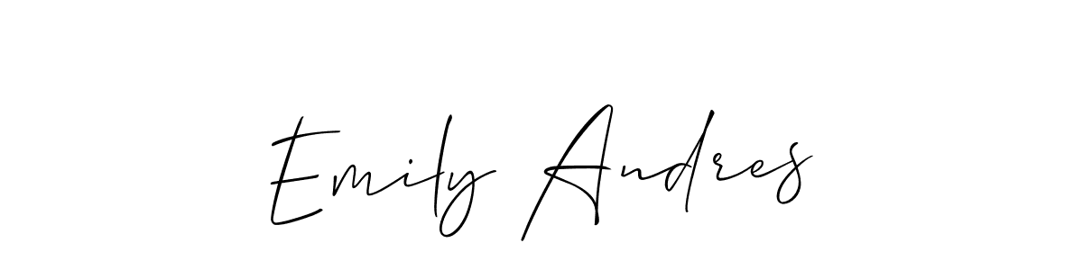 Check out images of Autograph of Emily Andres name. Actor Emily Andres Signature Style. Allison_Script is a professional sign style online. Emily Andres signature style 2 images and pictures png