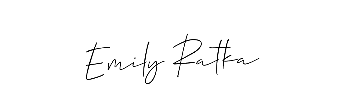 This is the best signature style for the Emily Ratka name. Also you like these signature font (Allison_Script). Mix name signature. Emily Ratka signature style 2 images and pictures png