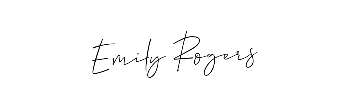 You should practise on your own different ways (Allison_Script) to write your name (Emily Rogers) in signature. don't let someone else do it for you. Emily Rogers signature style 2 images and pictures png