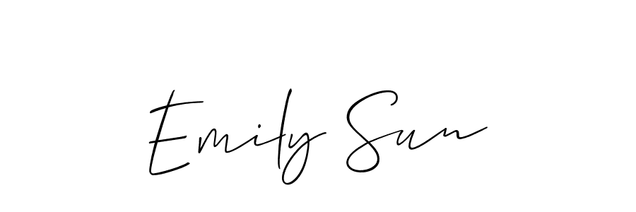 This is the best signature style for the Emily Sun name. Also you like these signature font (Allison_Script). Mix name signature. Emily Sun signature style 2 images and pictures png