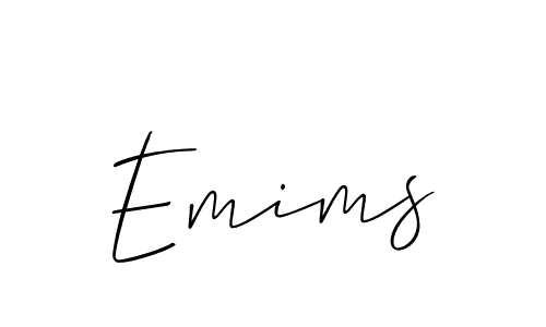 You can use this online signature creator to create a handwritten signature for the name Emims. This is the best online autograph maker. Emims signature style 2 images and pictures png