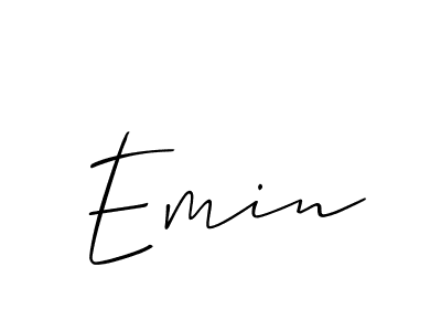 Make a short Emin signature style. Manage your documents anywhere anytime using Allison_Script. Create and add eSignatures, submit forms, share and send files easily. Emin signature style 2 images and pictures png