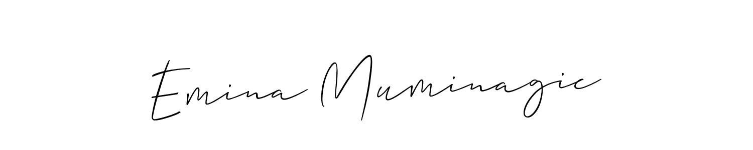 You can use this online signature creator to create a handwritten signature for the name Emina Muminagic. This is the best online autograph maker. Emina Muminagic signature style 2 images and pictures png