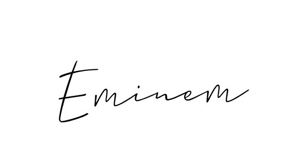 Allison_Script is a professional signature style that is perfect for those who want to add a touch of class to their signature. It is also a great choice for those who want to make their signature more unique. Get Eminem name to fancy signature for free. Eminem signature style 2 images and pictures png