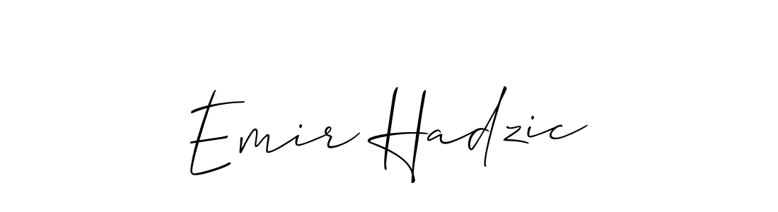 Check out images of Autograph of Emir Hadzic name. Actor Emir Hadzic Signature Style. Allison_Script is a professional sign style online. Emir Hadzic signature style 2 images and pictures png