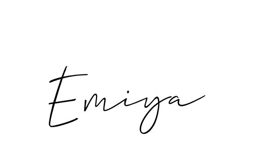 How to Draw Emiya signature style? Allison_Script is a latest design signature styles for name Emiya. Emiya signature style 2 images and pictures png