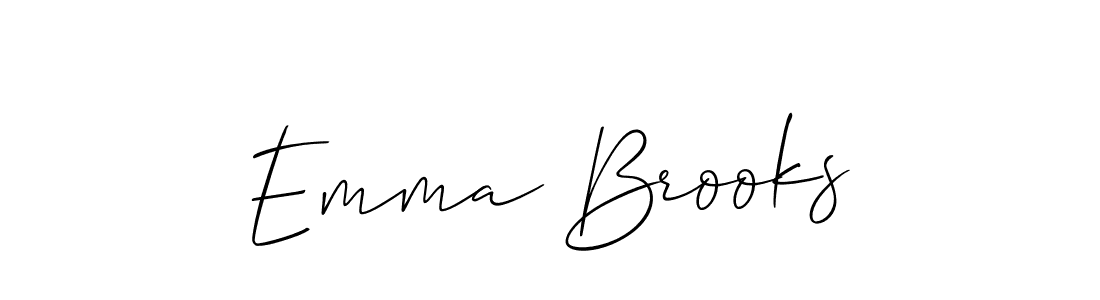 Check out images of Autograph of Emma Brooks name. Actor Emma Brooks Signature Style. Allison_Script is a professional sign style online. Emma Brooks signature style 2 images and pictures png
