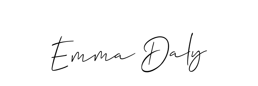 This is the best signature style for the Emma Daly name. Also you like these signature font (Allison_Script). Mix name signature. Emma Daly signature style 2 images and pictures png