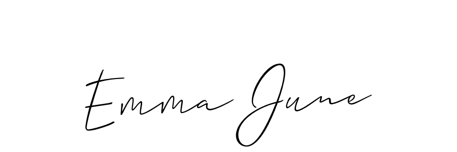 Make a beautiful signature design for name Emma June. Use this online signature maker to create a handwritten signature for free. Emma June signature style 2 images and pictures png