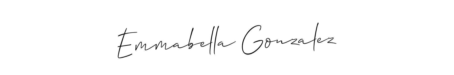 You can use this online signature creator to create a handwritten signature for the name Emmabella Gonzalez. This is the best online autograph maker. Emmabella Gonzalez signature style 2 images and pictures png