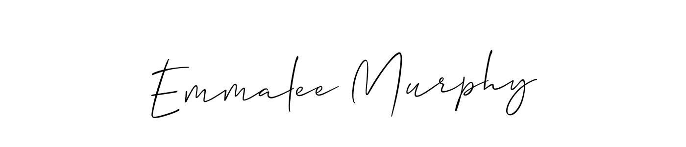 Also we have Emmalee Murphy name is the best signature style. Create professional handwritten signature collection using Allison_Script autograph style. Emmalee Murphy signature style 2 images and pictures png