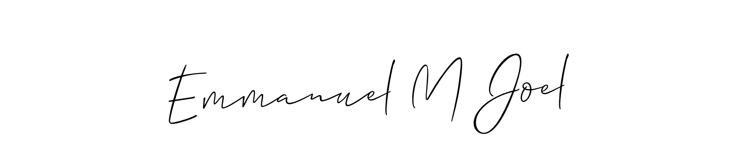 Here are the top 10 professional signature styles for the name Emmanuel M Joel. These are the best autograph styles you can use for your name. Emmanuel M Joel signature style 2 images and pictures png