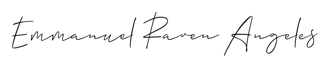 Emmanuel Raven Angeles stylish signature style. Best Handwritten Sign (Allison_Script) for my name. Handwritten Signature Collection Ideas for my name Emmanuel Raven Angeles. Emmanuel Raven Angeles signature style 2 images and pictures png