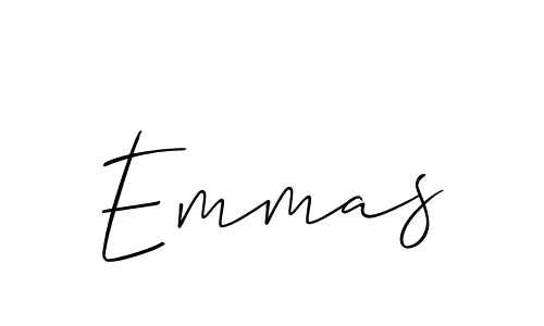 Emmas stylish signature style. Best Handwritten Sign (Allison_Script) for my name. Handwritten Signature Collection Ideas for my name Emmas. Emmas signature style 2 images and pictures png