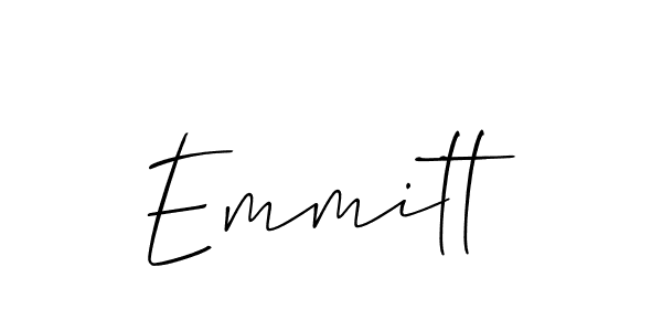 Also You can easily find your signature by using the search form. We will create Emmitt name handwritten signature images for you free of cost using Allison_Script sign style. Emmitt signature style 2 images and pictures png