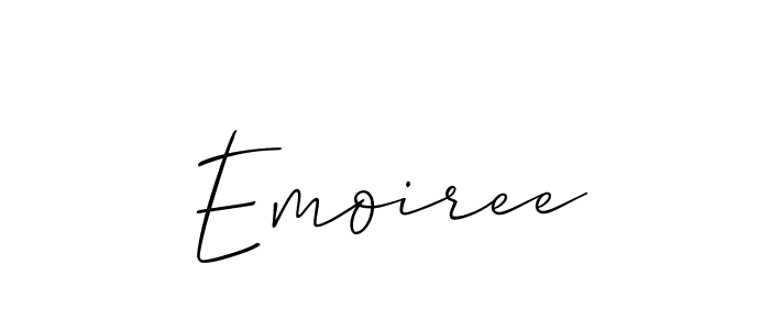 Best and Professional Signature Style for Emoiree. Allison_Script Best Signature Style Collection. Emoiree signature style 2 images and pictures png