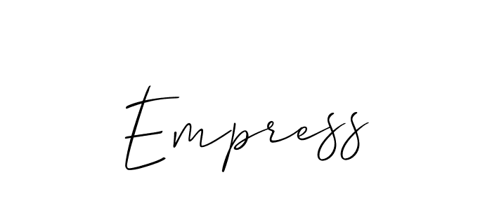 How to Draw Empress signature style? Allison_Script is a latest design signature styles for name Empress. Empress signature style 2 images and pictures png