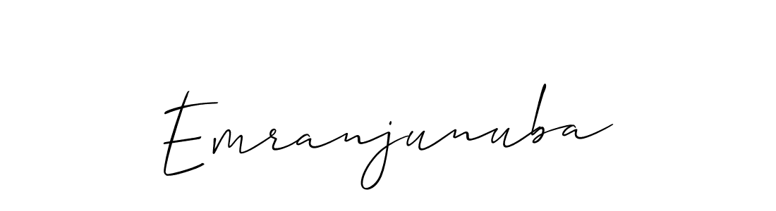 You can use this online signature creator to create a handwritten signature for the name Emranjunuba. This is the best online autograph maker. Emranjunuba signature style 2 images and pictures png