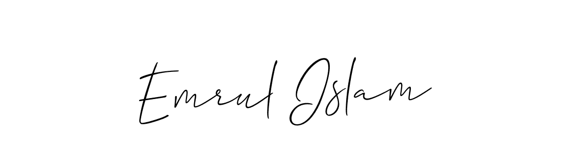 Here are the top 10 professional signature styles for the name Emrul Islam. These are the best autograph styles you can use for your name. Emrul Islam signature style 2 images and pictures png