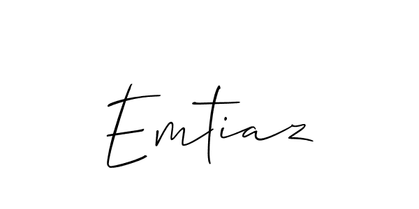 Best and Professional Signature Style for Emtiaz. Allison_Script Best Signature Style Collection. Emtiaz signature style 2 images and pictures png