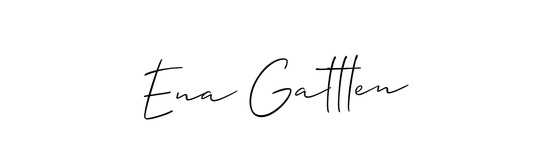 It looks lik you need a new signature style for name Ena Gattlen. Design unique handwritten (Allison_Script) signature with our free signature maker in just a few clicks. Ena Gattlen signature style 2 images and pictures png